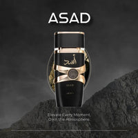 MONTE SEU KIT - Lattafa ASAD (100ml) + Segundo Perfume - [NOVEMBRO BLACK]